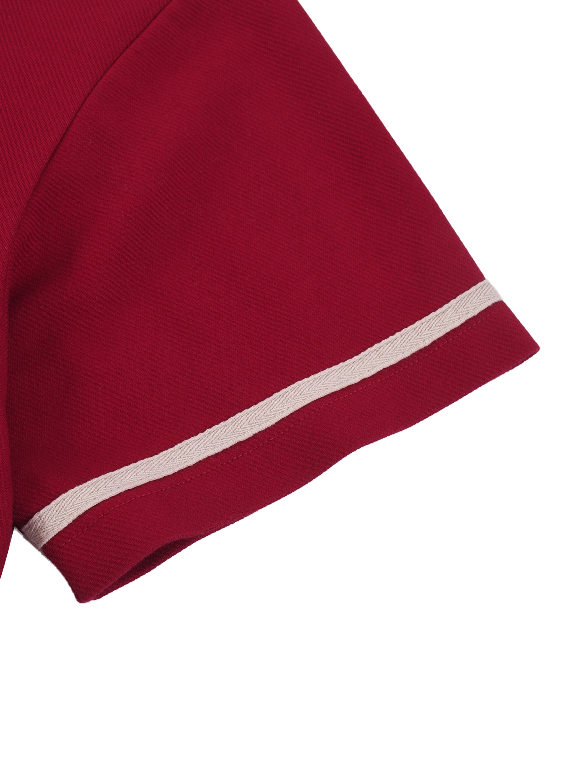 Piped,Button-Up ,Jersey ,Unisex